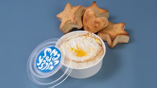 ღომი შემწვარი კვერცხით