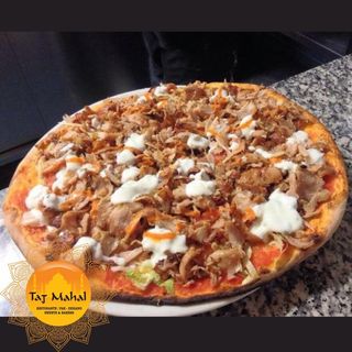 335 Kebab pizza