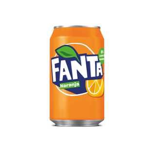 Fanta Naranja lata 330ml.