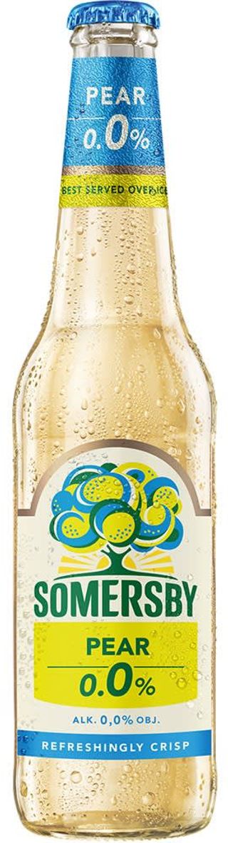 Piwo bezalkoholowe o smaku gruszki Somersby . 0.4л
