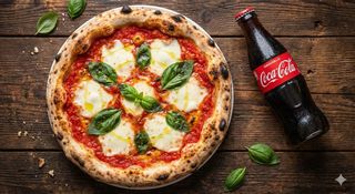 Combo Margherita + Coca-Cola
