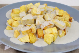 Patatas con cabrales
