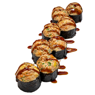 Запеченный с лососем (8шт/310г)