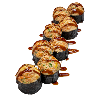 Запеченный с лососем (8шт/310г)