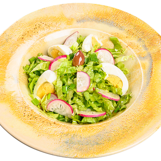 ЗЕЛЕНА САЛАТА  С ЯЙЦЕ (300 г)