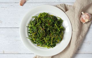 Cime di rapa ripassate