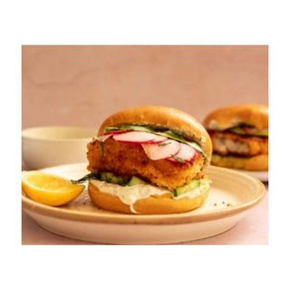 The Chili Chicken Peanut Burger