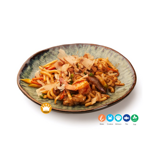 071.Udon con gambas