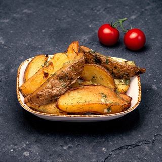 Cartofi cu usturoi si marar