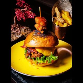 Burger el cerdo volador