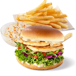 Burger Halloumi Vege Menu