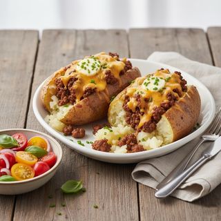 Stuffed potatoes