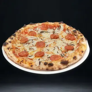 Pizza diabólica (33 cm.)