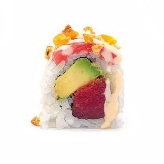 86. Uramaki de nueces con queso (8 Uds.)