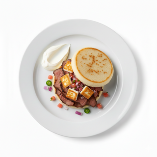 Arepa Gula De Ternera