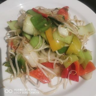 Salteado de verdura al wok