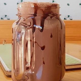 Batido de fresa y plátano (16 oz.)