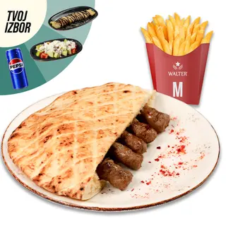 Kad si gladan Walter ćevapi 5 komada