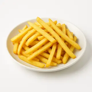 Patatas fritas con mayonesa de trufa y parmesano