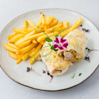 Tortilla rolovana sa povrćem