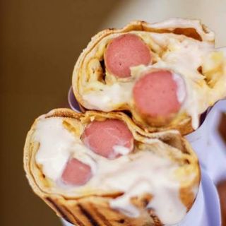 Chicken Double Sausage Shawarma