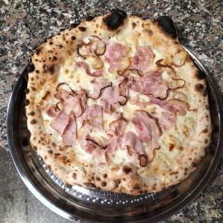 Pizza con Porchetta 