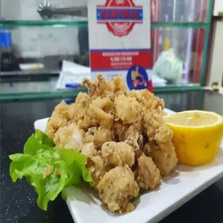 Chipirones Rebozados En Salsa Miel - Mostaza