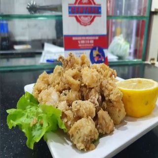 Chipirones Rebozados En Salsa Miel - Mostaza