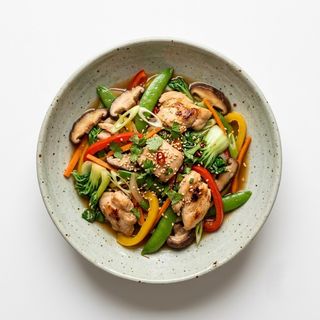 Poulet Aux Légumes