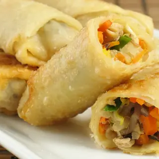Nems vietnamitas de pollo con patatas ( 3 unidades )