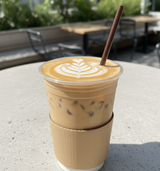 Shell Cafe студено кафе лате