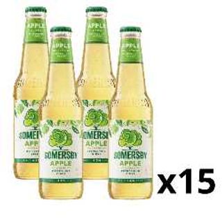 15x Somersby Apple 33cl (4,5% Vol.)
