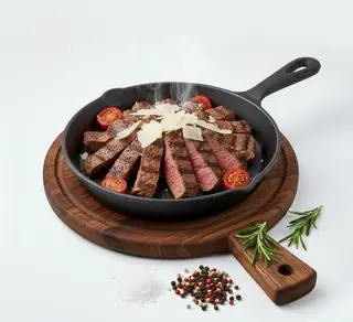 Tagliata di manzo del chianti alla maniera dello Chef