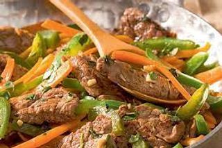 Plat Émincé de Bœuf Stroganov