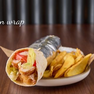 Crispy chicken wrap