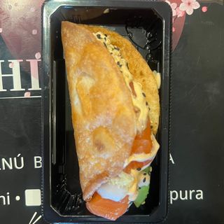 Taco sushi salmón(1pz)