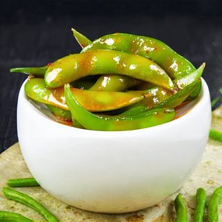 5 Spicy edamame