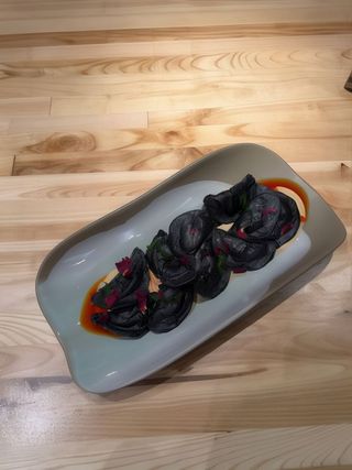 Вареники з карпатською фореллю та рікотою власного виробництва (200/60 г)