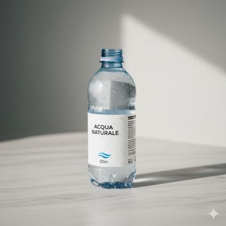 Acqua naturale bottiglia