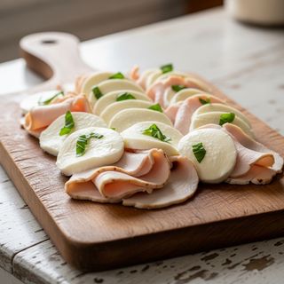 Insalata tacchino e mozzarella