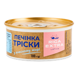 Печінка тріски Riga Extra (180г)