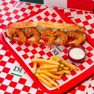 Baguette Française Crevettes Pannée