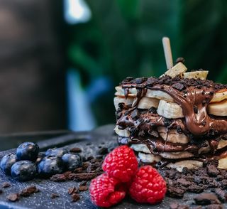 Шоколад с б-ти и банан