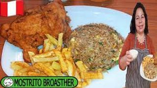Pollo Broaster Y Arroz Chaufa 