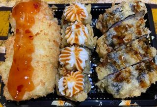 9. Hot Sushi com Molho nº1