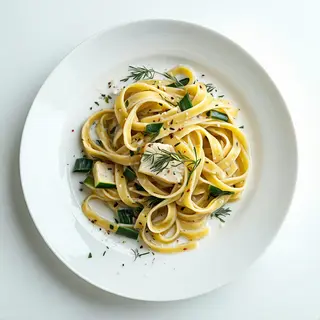 Tagliolini nocchie, finocchi e varnelli
