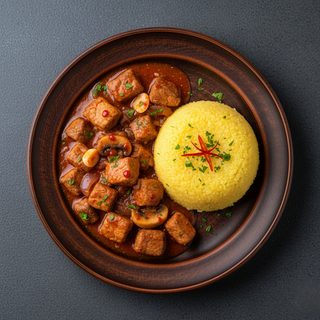 Tocana picanta cu mamaliga