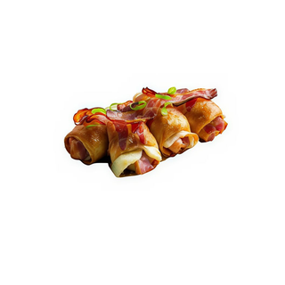 Rollitos de jamón y queso, 10u