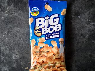 АРАХІС BIG BOB СМАЖЕНИЙ СОЛОНИЙ, 60Г (1 шт.)