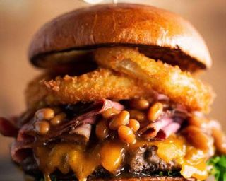 Euro Grilled BBQ Burger